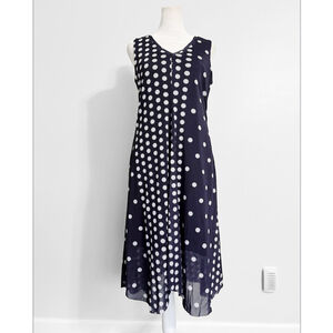 Tahari New! Sweet Polka Dot Midi Dress
